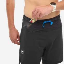 Pantaloncini da trail Millet Intense 2In1 Short M Black