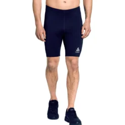 Pantaloncini da trail Odlo Essential Tights Short Diving Navy