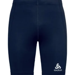 Pantaloncini da trail Odlo Essential Tights Short Diving Navy