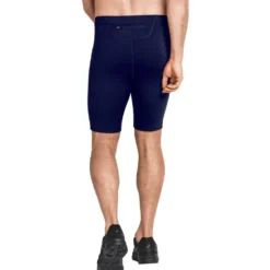 Pantaloncini da trail Odlo Essential Tights Short Diving Navy