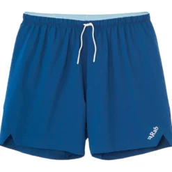 Pantaloncini da trail RAB Talus Active Tempest Blue