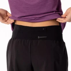 Pantaloncini da trail Scott Hybrid Shorts W's Endurance Black