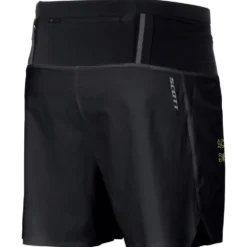 Pantaloncini da trail Scott Hybrid M's Rc Run Black