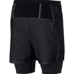 Pantaloncini da trail Scott Hybrid Endurance Tech Black