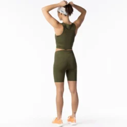 Pantaloncini da trail Scott W's Endurance Tight Short Fir Green