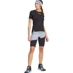 Pantaloncini da trekking adidas W Xperior Silver Violet Black