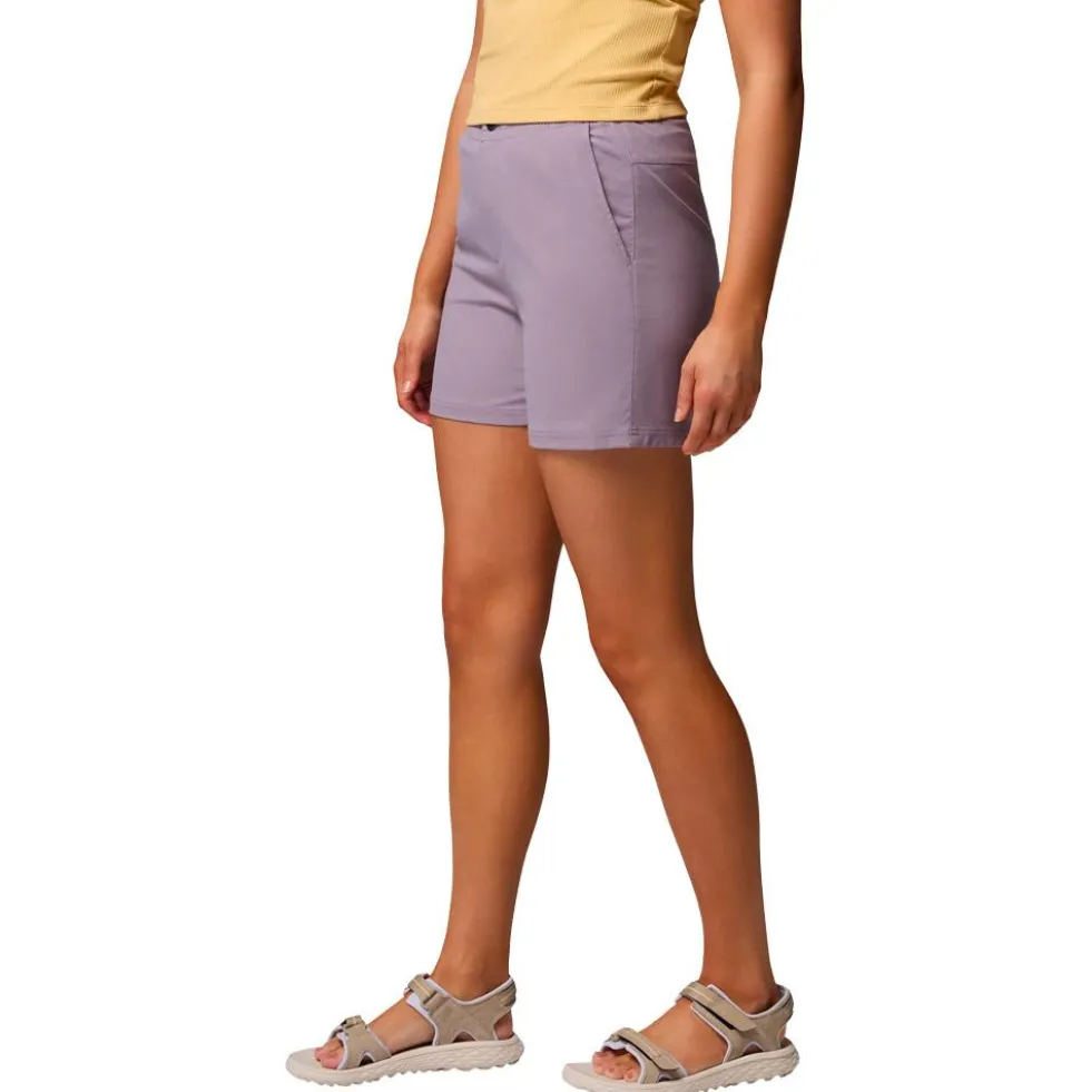 Pantaloncini da trekking Columbia Cedar Crest Short Shale Purple