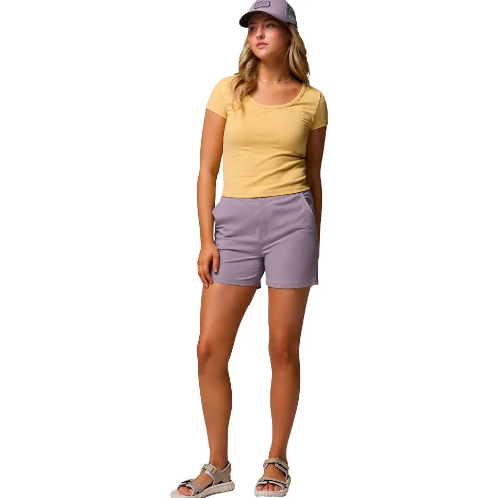 Pantaloncini da trekking Columbia Cedar Crest Short Shale Purple