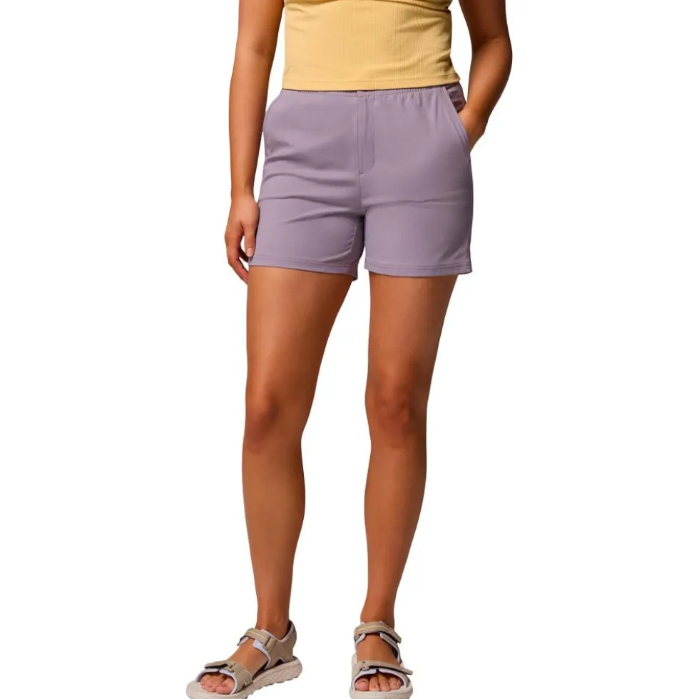Pantaloncini da trekking Columbia Cedar Crest Short Shale Purple