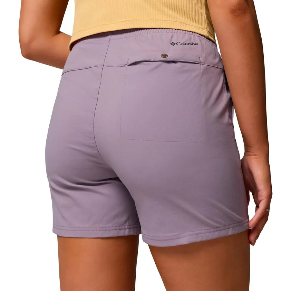 Pantaloncini da trekking Columbia Cedar Crest Short Shale Purple