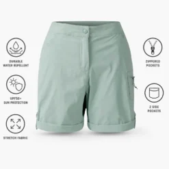 Pantaloncini da trekking DARE2B Melodic III Short Glacier Green