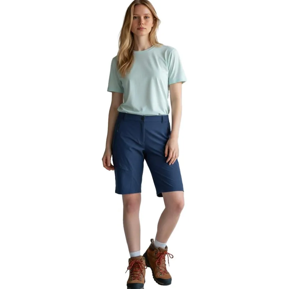 Pantaloncini da trekking Icepeak Beaufort Bleu Foncé