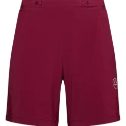 Pantaloncini da trekking La Sportiva Trail Guard Shorts W Redwood Chalk