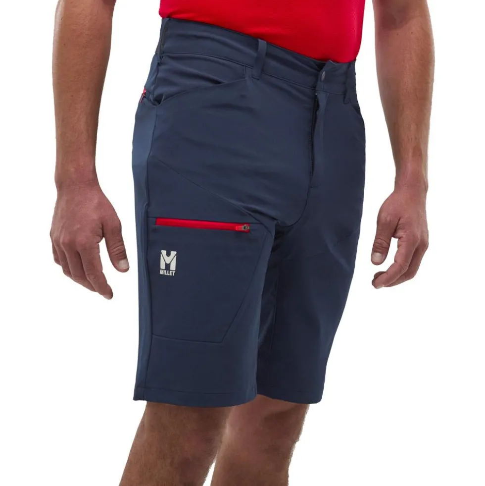 Pantaloncini da trekking Millet Wanaka Stretch Short III Saphir
