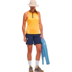 Pantaloncini da trekking Millet Ubic Stretch W Saphir