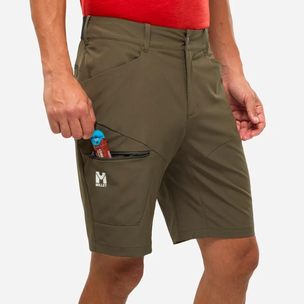 Pantaloncini da trekking Millet Wanaka Stretch Short III Grape Leaf