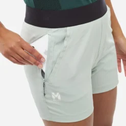 Pantaloncini da trekking Millet Wanaka Stretch Short III W Seaweed
