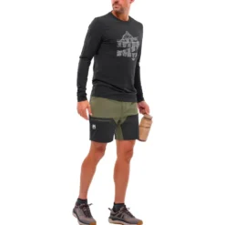 Pantaloncini da trekking Millet Onega Stretch Short Grape Leaf Black