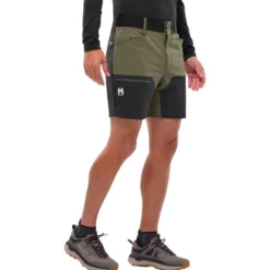 Pantaloncini da trekking Millet Onega Stretch Short Grape Leaf Black
