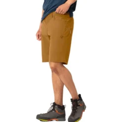 Pantaloncini da trekking Norrona Femund Cotton Short Camelflage