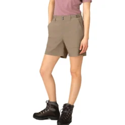 Pantaloncini da trekking Norrona Femund Light Cotton Short W Winter Twig