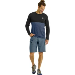 Pantaloncini da trekking Ortovox Pelmo Short M Dark Artic Grey