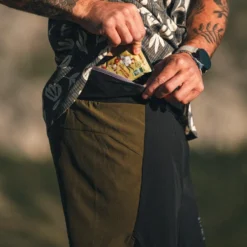 Pantaloncini da trekking Picture Woodah Stretch Shorts Tobacco