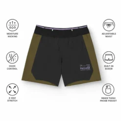 Pantaloncini da trekking Picture Woodah Stretch Shorts Tobacco