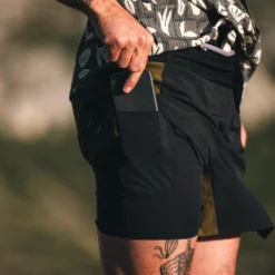 Pantaloncini da trekking Picture Woodah Stretch Shorts Tobacco