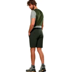 Pantaloncini da trekking Salewa Puez 4 Short Dark Olive