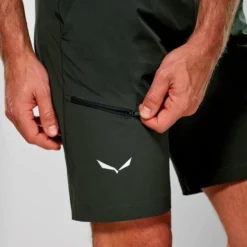 Pantaloncini da trekking Salewa Puez 4 Short Dark Olive