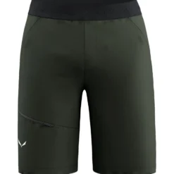 Pantaloncini da trekking Salewa Puez 4 Short Dark Olive