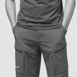 Pantaloncini da trekking Salewa Puez Durastretch Cargo Shorts M Black Out