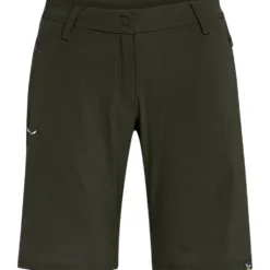 Pantaloncini da trekking Salewa Talvena Durastretch W Dark Olive