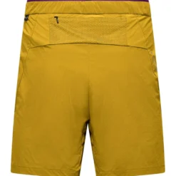 Pantaloncini da trekking Salewa Pedroc Durastretch Light Short Olive Oil
