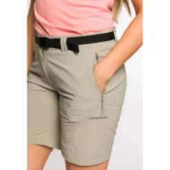 Pantaloncini da trekking Trangoworld Assy Softshell Plaza Taupe