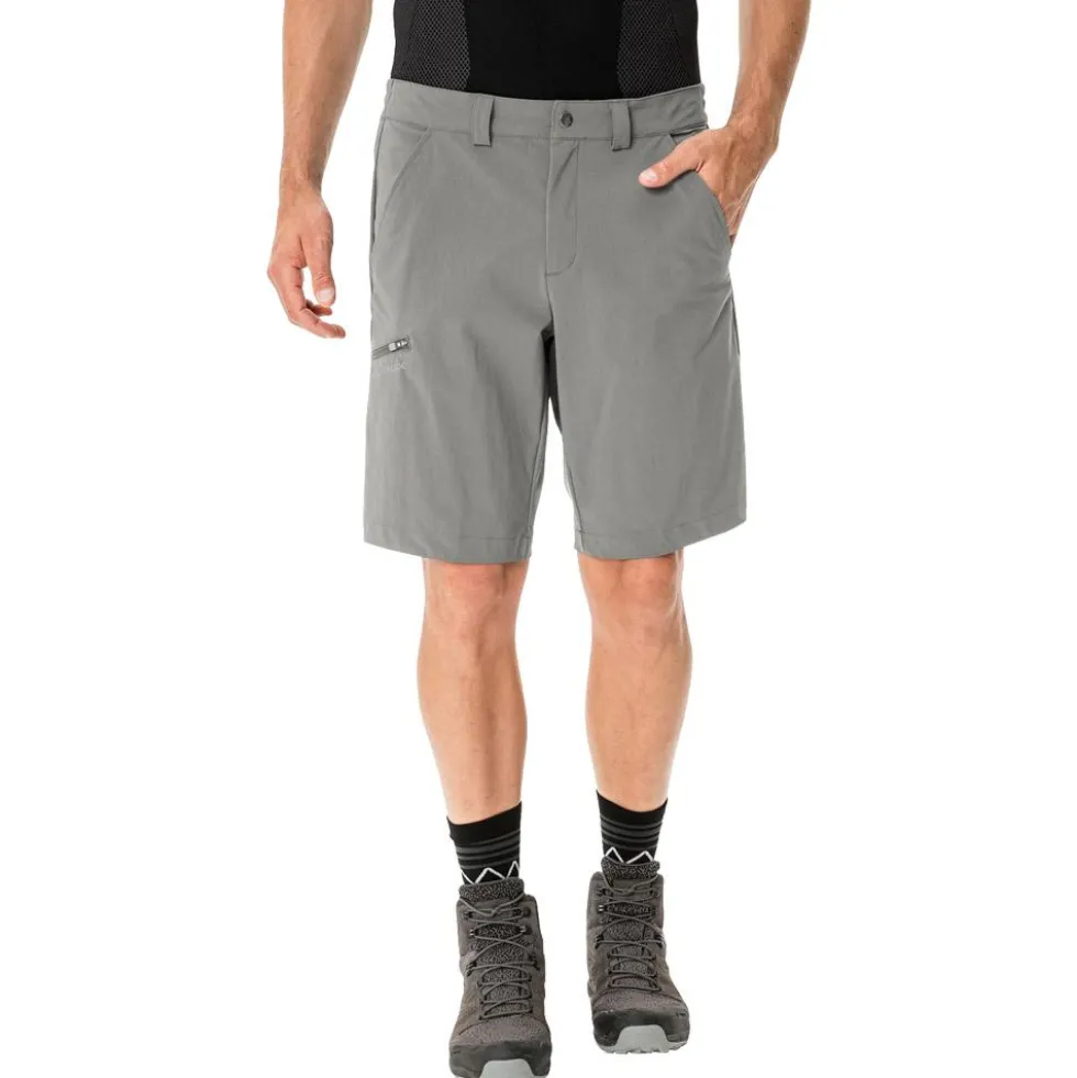 Pantaloncini da trekking Vaude Men's Farley Stretch Bermuda Stone Grey