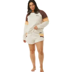 Pantaloncini Rip Curl Block Party Oatmeal Marle