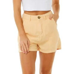 Pantaloncini Rip Curl Premium Linen Light Orange