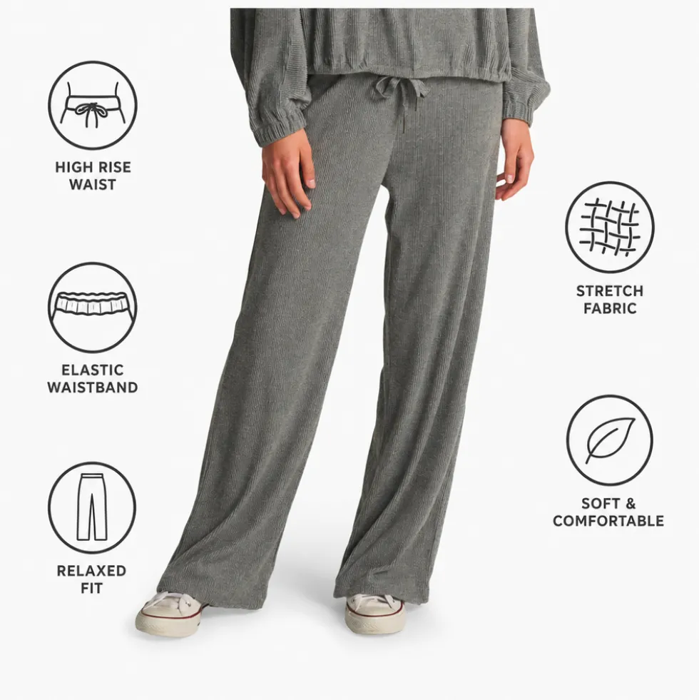 Pantaloni Billabong Keep It Straight Grey Heather