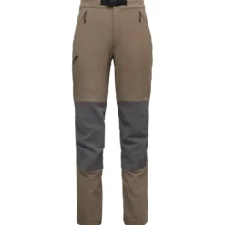 Pantaloni da alpinismo Black Diamond W Alpine Hybrid Walnut Anthracite