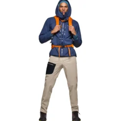 Pantaloni da alpinismo Norrona Falketind Flex1 Light Pants M Winter Twig Caviar Black