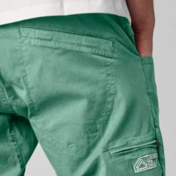 Pantaloni da arrampicata Looking For Wild Fitz Roy Granit Green