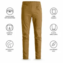 Pantaloni da arrampicata Ortovox Affinity Pants Wild Cumin