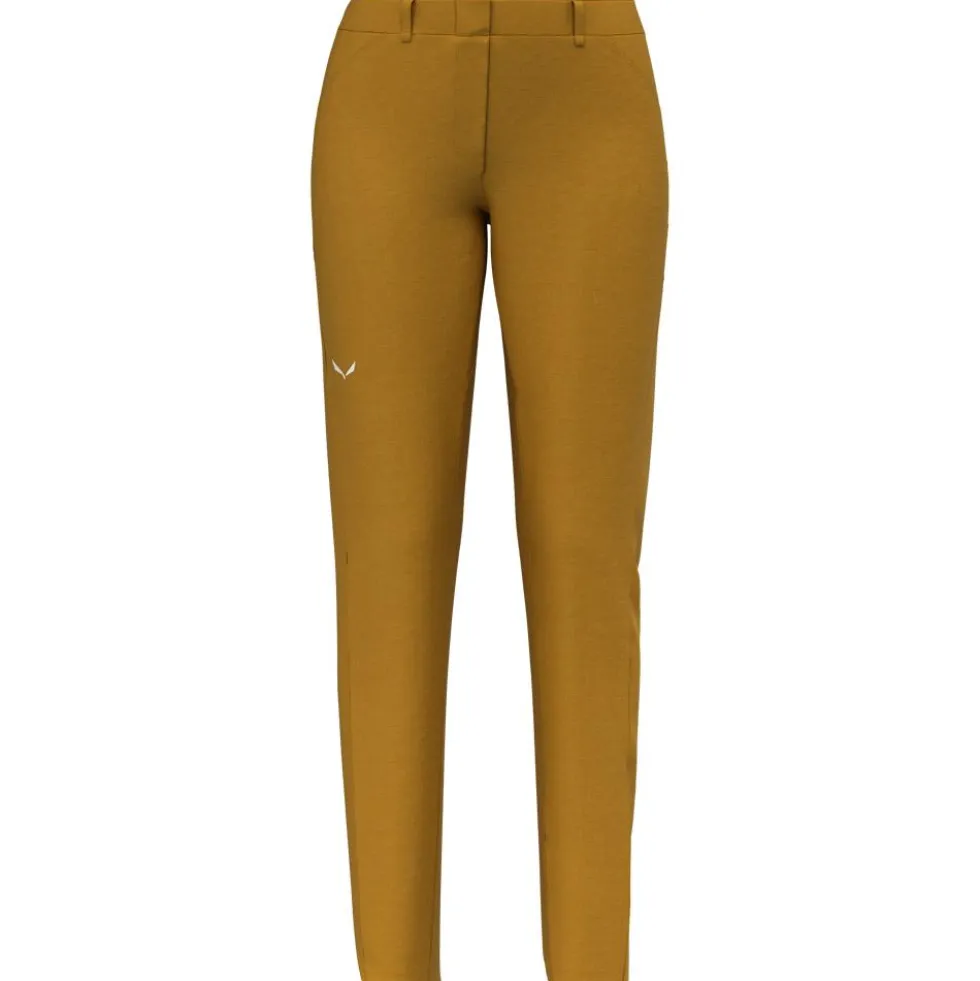 Pantaloni da arrampicata Salewa Lavaredo Hemp Chino Pant W Golden Brown