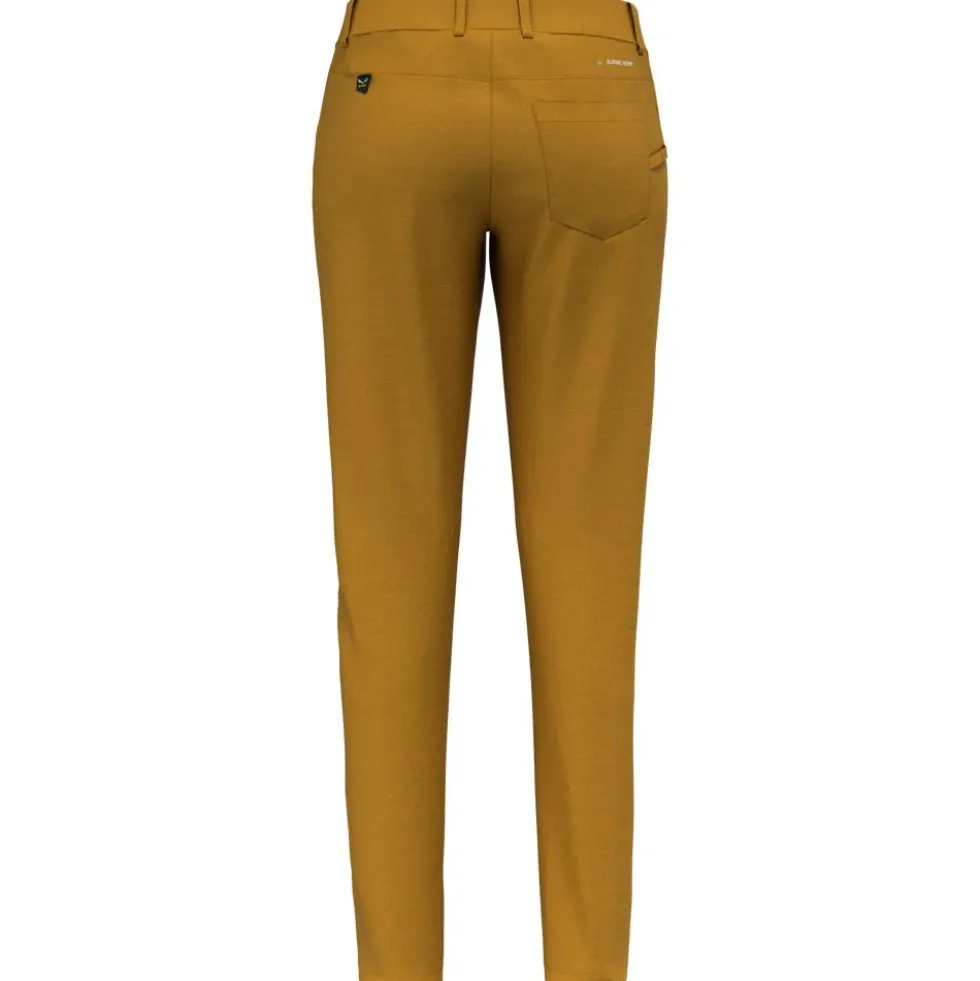 Pantaloni da arrampicata Salewa Lavaredo Hemp Chino Pant W Golden Brown