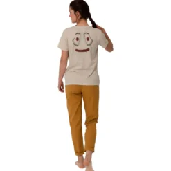 Pantaloni da arrampicata Salewa Lavaredo Hemp Chino Pant W Golden Brown