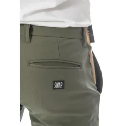 Pantaloni da arrampicata Snap Men's Chino Pants Dark Khaki