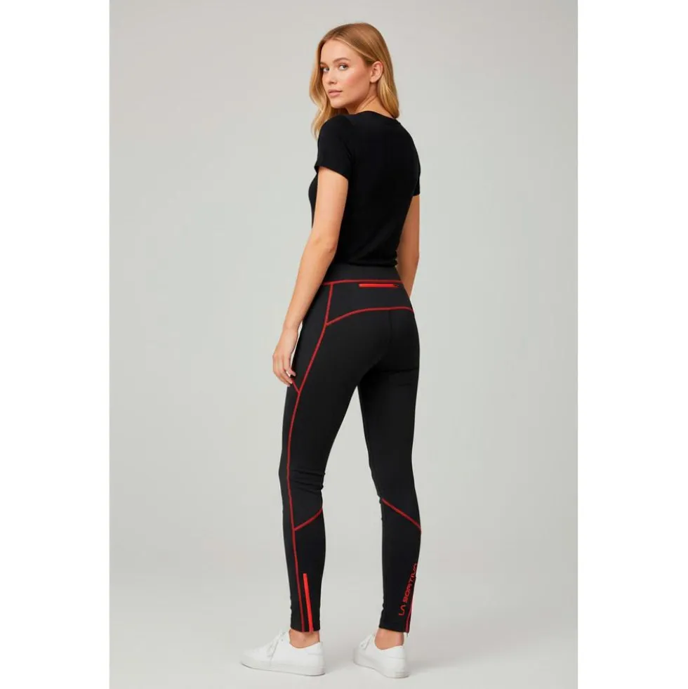 Pantaloni da trail La Sportiva Instant W Black Cherry Tomato