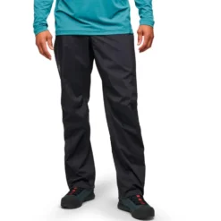 Pantaloni da trekking Black Diamond M Fineline Stretch Full Zip Pants Black